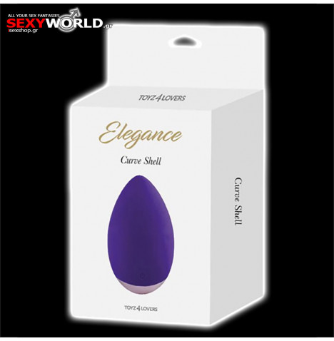 Elegance Curve Shell Vibrator TOYZ4LOVERS