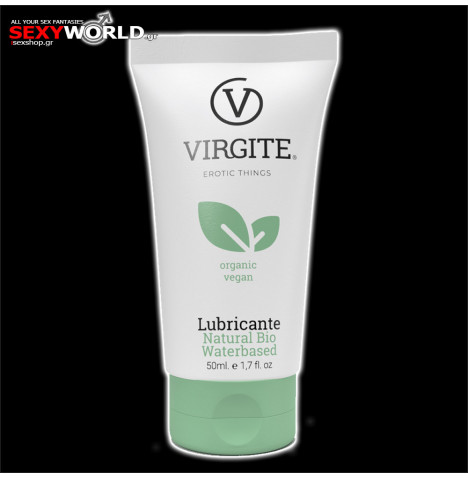 Water Based Lubricant Natural Bio VIRGITE 50 ml