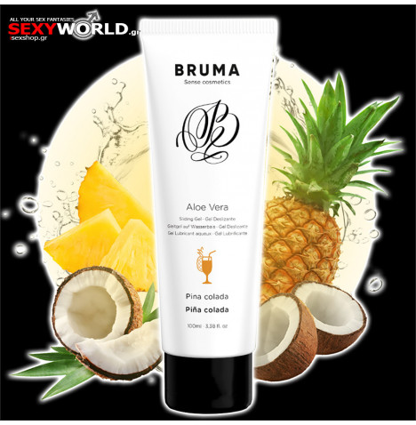 Pina Colada Aloe Vera Sliding Gel BRUMA
