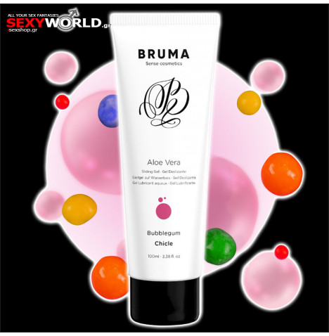 Bubblegum Chicle Aloe Vera Sliding Gel BRUMA