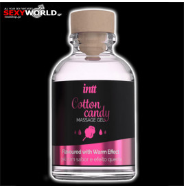 Cotton Candy Heat Effect Massage Gel 30ml INTT