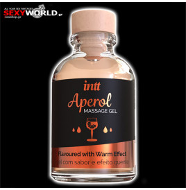 Aperol Heat Effect Massage Gel 30ml INTT