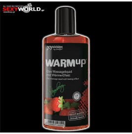WARMup Massage Oil Strawberry 150ml JOYDIVISION