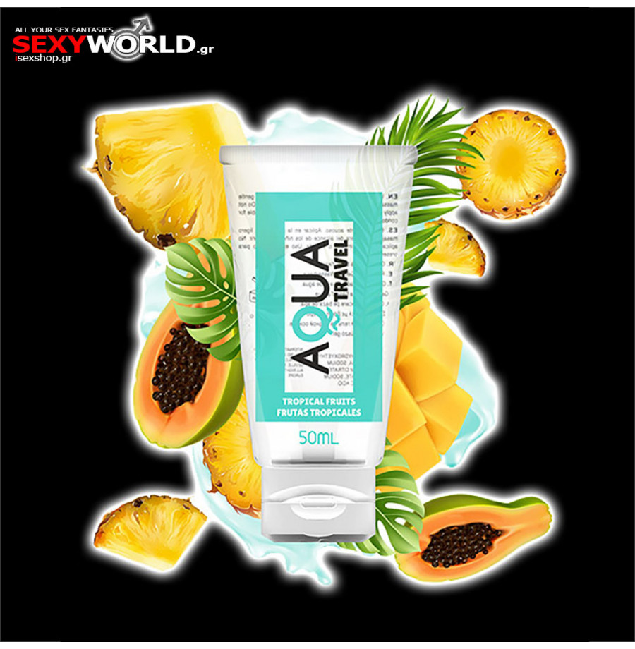 Waterbased Lubricant Tropical Fruits Aqua 50ml DREAMLOVE