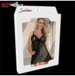 SUBBLIME Strappy Black Dress
