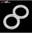 Metallic Silicone Double Cock & Ball Ring YOU2TOYS