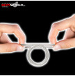 Metallic Silicone Double Cock & Ball Ring YOU2TOYS