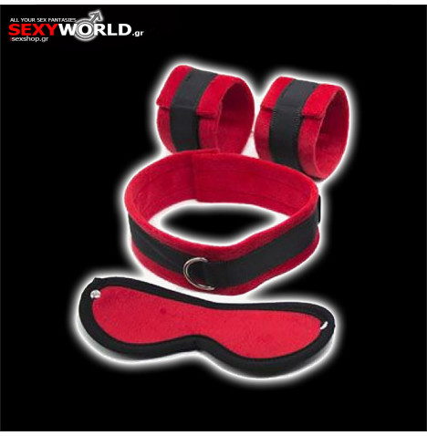 Bondage Kit Red TOYZ4LOVERS