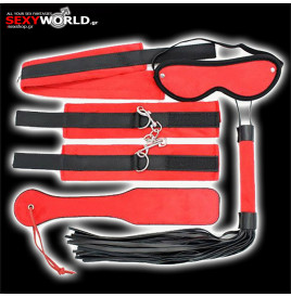 Bondage Kit Red TOYZ4LOVERS