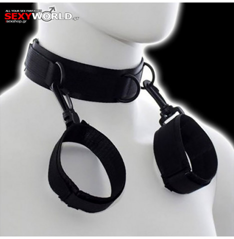 Easy Cuffs Collar Arms Restraint TOYZ4LOVERS