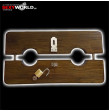 Wooden Handcuffs Brown SEXYASSECORIES