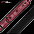 FETISH SUBMISSIVE Red Handcuffs Vegan Leather FETISH SUBMISSIVE Red Handcuffs Vegan Leather