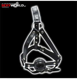 Face Harness Gag Ball TOYZ4LOVERS