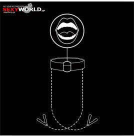 O ring Gag with Nipple Clamps FETISH SUBMISSIVE