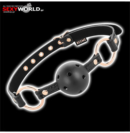BEGME Black Edition Vegan Leather Ball Gag