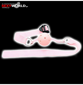 Breathable Ball Gag Pink TOYZ4LOVERS