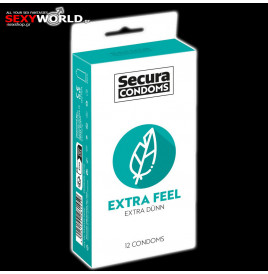 12 Extra Feel Condoms SECURA
