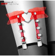 Ruffled Heart Garter BIJOUX POUR TOI
