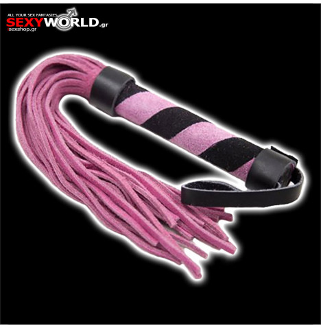 Frange Line Whip Black-Purple TOYZ4LOVERS