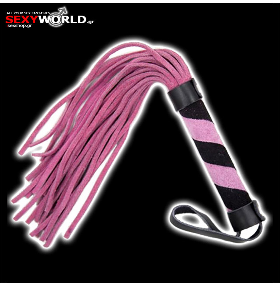 Frange Line Whip Black-Purple TOYZ4LOVERS