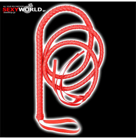 Fetish Art Indy Whip 6ft Red TOYZ4LOVERS