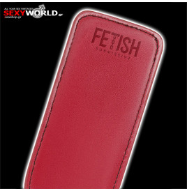 FETISH SUBMISSIVE Origin Paddle Vegan Leather Red