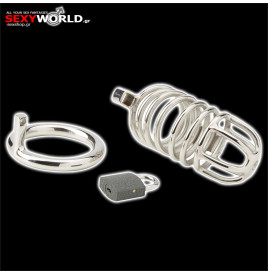 METALHARD Cock Cage with Ring Chastity