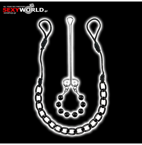 Pom Pom Nipple Clamps Fetish Fantasy PIPEDREAM
