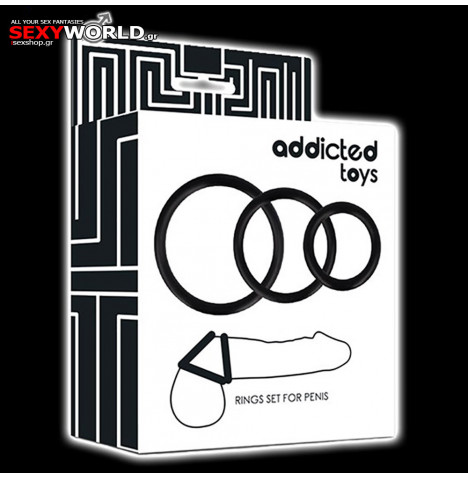 ADDICTED TOYS Rings Set For Penis