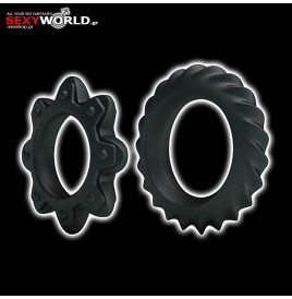 Set 2 Silicone Cockrings Flowering BAILE