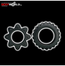 Set 2 Silicone Cockrings Flowering BAILE