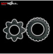 Set 2 Silicone Cockrings Flowering BAILE