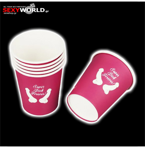 Dick Forever Bachelorette Paper Cups LOVETOY