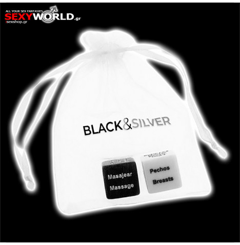 Dice Set BLACK & WHITE