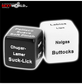 Dice Set BLACK & WHITE