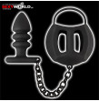 Ball Cage with Butt Plug by BLACK VELVETS Ball Cage with Butt Plug by BLACK VELVETS
