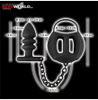 Ball Cage with Butt Plug by BLACK VELVETS Ball Cage with Butt Plug by BLACK VELVETS