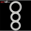 Metallic Silicone Triple Cock & Ball Ring YOU2TOYS Metallic Silicone Triple Cock & Ball Ring YOU2TOYS