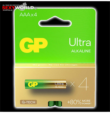 GP Ultra Alkaline Batteries AAA