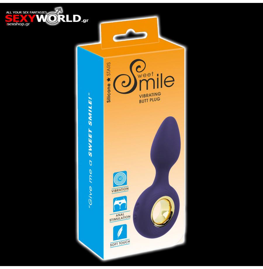 Vibrating Butt Plug SWEET SMILE Vibrating Butt Plug SWEET SMILE