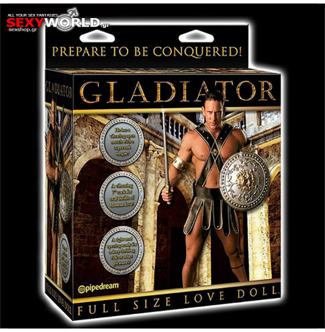Gladiator Vibrating Love Doll Pipedream