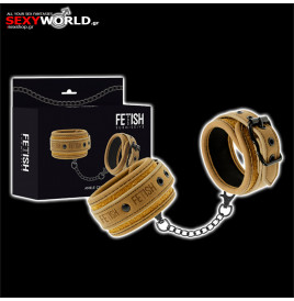 FETISH SUBMISSIVE Origin Ankle Cuffs Vegan Leather
