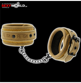 FETISH SUBMISSIVE Origin Ankle Cuffs Vegan Leather