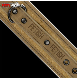 FETISH SUBMISSIVE Origin Ankle Cuffs Vegan Leather
