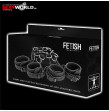 FETISH SUBMISSIVE Luxury- Bed Restraints Set