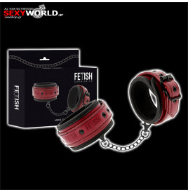 Ankle Cuffs Vegan Leather FETISH SUBMISSIVE