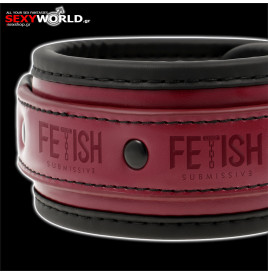 Ankle Cuffs Vegan Leather FETISH SUBMISSIVE