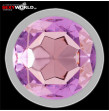 Metal Anal Plug Purple Small INTENSE