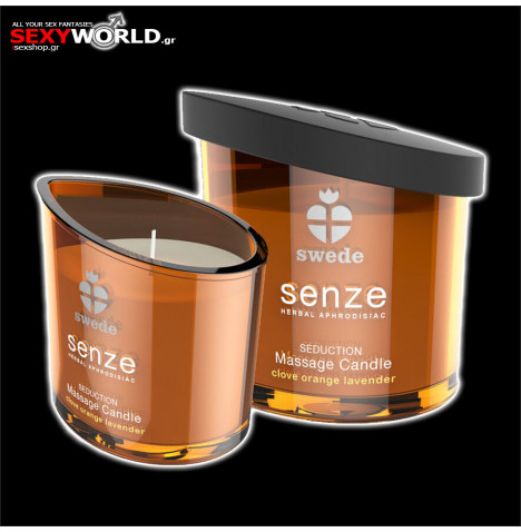 Massage Candle Carnation - Orange - Lavender SWEDE