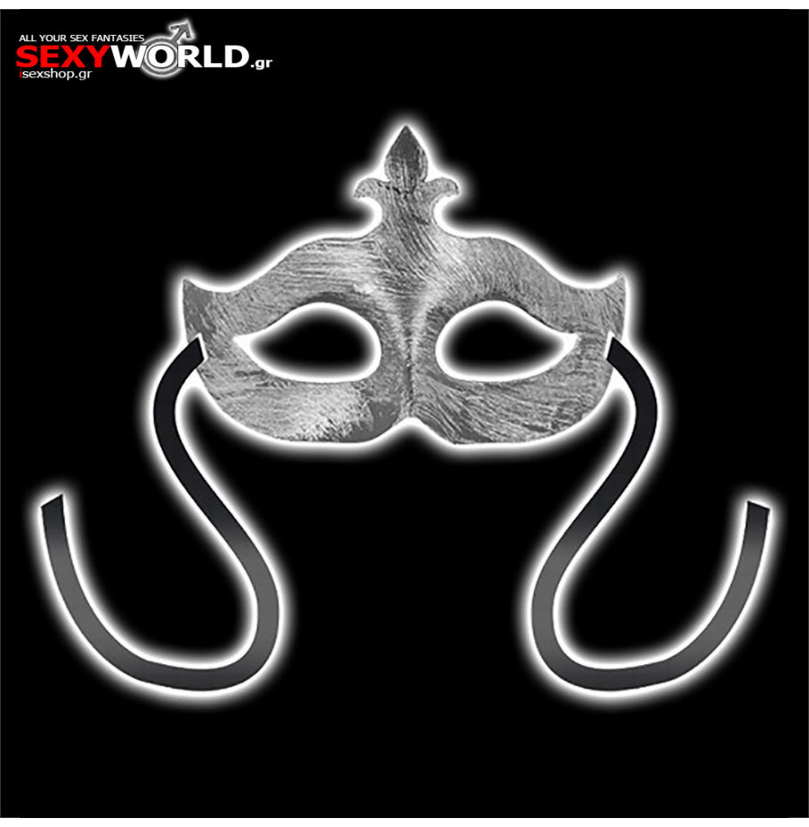 Lily Flower Eyemask Silver OHMAMA Masks